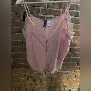 Divided for H&M salmon summer top